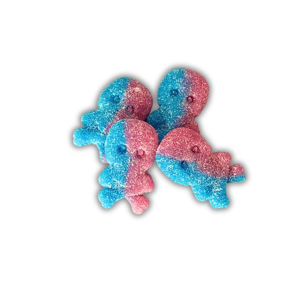 Bubblegum skulls (pink and blue)
