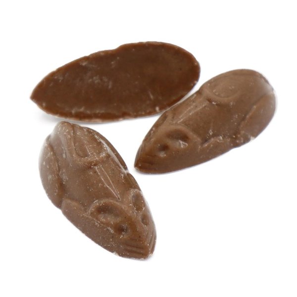 Milk chocolate mice