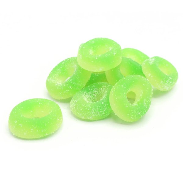 Sour apple rings
